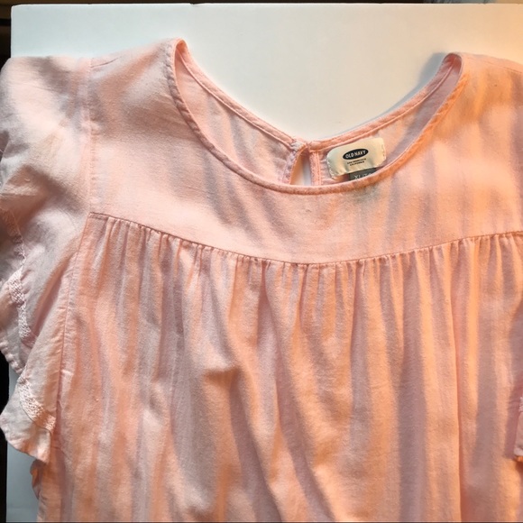 Short sleeve blouse muted pink xl 14 - Picture 10 of 10